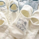 俞兆林8双白袜子女船袜卡通可爱奶油ins潮隐形透气日系春夏季薄款