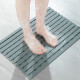 家の物语日本TPE浴室防滑垫可折叠淋浴卫生间洗澡垫子儿童老人防摔脚垫 浴室防滑垫灰色大号（61*90）