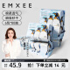 嫚熙（EMXEE）绵柔巾蓝企鹅绵柔巾干湿两用手口可用婴儿洗脸巾宝宝80抽 蓝企鹅绵柔巾6包