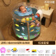 可浠乐婴儿游泳桶家用宝宝室内可折叠游泳池新生幼儿童加厚保温洗澡桶 70*80cm塑料支架标准