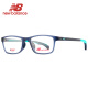 NEWBALANCE新平衡儿童眼镜框 儿童镜运动镜男女款近视眼镜防滑运动眼镜磨砂蓝色眼镜架NB09096-C04-49mm