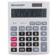 夏普（SHARP）CH-M12 WH 12位财务办公商务计算器 桌面小号台式小号办公计算器 财务商务适用