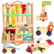 班德斯特（BANDSTER）儿童拧螺丝钉玩具修理工具箱动手组装木制螺母木工盒男孩拆卸套装