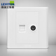 美国立维腾（LEVITON）开关插座面板 电脑电视插座有线TV闭路电视 网络网线有线电视 P系列 电视电脑