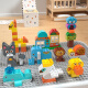 费乐（FEELO）大颗粒拼装积木玩具兼容乐高男女孩儿童节日礼物116粒动物园2621  六一儿童节礼物