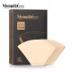 Mongdio 咖啡滤纸 滴漏式美式咖啡V60手冲咖啡过滤纸 100片/盒102型美式咖啡机推荐