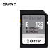 索尼（SONY）128GB SD存储卡 SF-E128A E系列U3 V60读速270MB/s  IP57防护等级相机内存卡(新老款随机发货)