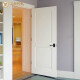 美梅利斯简欧烤漆门实木复合门木门白色室内门套装门纯白房门K96 整套门