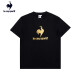乐卡克（Le coq sportif）法国公鸡2024年夏季运动休闲系列情侣圆领短袖T恤男女同款