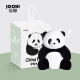 捉趣（ZHUOQU）熊猫毛绒玩具五月龄花花仿真熊猫玩偶公仔娃娃抱枕六一儿童节礼物