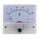 伊莱科（ELECALL）85L1-V 250V 交流电压表伏特表 指针式电压表 板表 机械表头