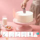 魔幻厨房 烘焙工具烘培模具 蛋糕裱花转盘 全套做蛋糕工具 粉色转台套装