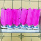 新健太仓新健牌毽球XJ306纸垫橡胶座垫踢标准学生成人比赛毽子 毽球粉色1盒
