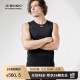 XBIONIC全新4.0优能轻量男士运动健身无袖背心T恤功能内衣压缩衣透气跑步 猫眼黑/极地白 XL