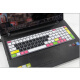 联想拯救者E520-15IKB键盘膜15.6英寸游戏笔记本Rescuer 15ISK保护膜防尘垫 七彩黑色