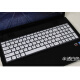 联想拯救者E520-15IKB键盘膜15.6英寸游戏笔记本Rescuer 15ISK保护膜防尘垫 半透白色