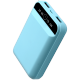 品怡 2USB充电宝移动电源18650充电 电量显示手机平板充电  10000毫安 蓝色