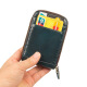 Geremen防盗刷男士卡片包女式卡包卡套小零钱包驾驶证套银行卡包卡夹8181 鹤返青