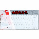 升派（ESPL） 戴尔笔记本电脑键盘保护膜贴 灵越14-5439 3559 V5460 V5450 全彩色白色