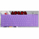 升派（ESPL） 三星笔记本电脑键盘保护膜贴 450R5J 450R5G 370R5V 470R5E 全彩色紫色