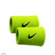 耐克（NIKE） 篮球网球运动跑步健身吸汗加长毛巾棉护腕腕带男女排球羽毛球 绿色/NNN05710OS 均码（长宽13.3*7.6cm）