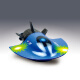 元氣小猴（STRONG MONKEY）无线迷你潜水艇鱼缸遥控船核潜艇电动水上儿童玩具男女孩生日礼物 3314蓝色 官方标配