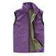 酷艾德 户外抓绒衣款摇粒绒马甲\/秋冬季保暖加厚立领坎肩背心可印制LOGO 紫色（女款） XL