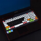 升派（ESPL） 华硕15.6飞行堡垒 FX53V GL553VD FZ53V笔记本电脑键盘保护膜 五彩黑底