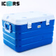 ICERS艾森斯 PU保温箱 60L医用冷藏箱 户外露营冰箱  配温度显示10冰袋
