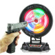 儿童电动枪玩具 模型激光射击训练车轮打靶玩具枪