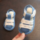 萌跑婴儿学步鞋 1-3岁宝宝千层底手工布鞋儿童夏季单凉鞋 514 内长14.5cm