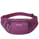 威豹（WINPARD) 腰包男女时尚休闲运动包户外骑行健身腰包 单肩斜挎小包96019紫色