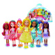 芭比娃娃Barbie之迷你彩虹小凯莉礼盒公主衣服换装玩具 彩虹小凯丽 DPY37