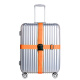森途乐（Sentule） 捆绑带十字行李打包带行李箱出国留学商务出差旅行神器捆箱带 橙色无锁