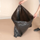 瑞帝（RUIDI）  黑色加厚垃圾袋物业大号垃圾袋食堂酒店大垃圾袋 60*80*100个装