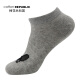COTTON REPUBLIC 棉花共和国女士袜子棉袜短筒休闲袜子女 灰色