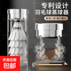 林李甄选羽毛球装备蒸球器羽毛球耐打神器蒸球便携式充电 银色加湿器-送小号透明桶