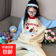 儿童睡衣女童中大童秋冬保暖加厚女孩半边绒长袖洋气家居服套装潮 PMK265帕恰狗家居服套装 150 150建议身高140-150cm