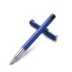 HERO英雄钢笔1063A雅致多彩特细暗尖包尖 墨水笔 铱金笔 学生练字配送小瓶墨水+6支墨囊 蓝色 约0.38mm