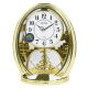 丽声（RHYTHM）座钟欧式客厅静音台钟创意时钟装饰表玄关摆件25.5cm 4SG768WR18