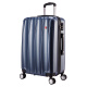 SWISSGEAR 万向轮登机箱20英寸 PC材质多功能商务旅行箱拉杆箱行李箱密码箱 SA-6120 深蓝色