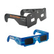 星特朗太阳滤光镜配件便携食眼镜太阳膜观测镜儿童观日巴德膜颜色随机发 日食眼镜
