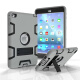 zonyee mini5防摔支架外壳硅胶保护套适用苹果2019 iPad mini5/4 7.9英寸 金属灰+经典黑（Mini4/5代专用）