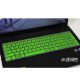 联想y570/y510p/y50/z501/Z510/Z505/Y700键盘膜 半透绿色+随机键盘膜+鼠标垫