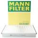 曼牌（MANNFILTER）空调滤清器空调滤芯空调滤CU25007新福克斯福睿斯翼虎沃尔沃V40