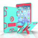 zonyee iPad Air2防摔支架硅胶保护套 苹果平板pro9.7外壳A1566/1673 薄荷绿+玫瑰红（Air2代/Pro9.7专用）