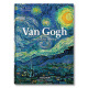 梵高画册Van Gogh艺术画册 临摹作品集星空油画向日葵作品印象派至爱梵高传 TASCHEN