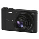 索尼（SONY）便携数码相机 卡片机 家用相机 DSC-WX350黑色 套装2