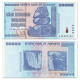 非洲-全新UNC 津巴布韦纸币 亿万富翁钱币收藏套装 已退出流通 100万亿津元 P 91 单张