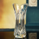bingyi透明大号富贵竹玻璃花瓶 欧式水晶品质花瓶摆件工艺花插 35城堡